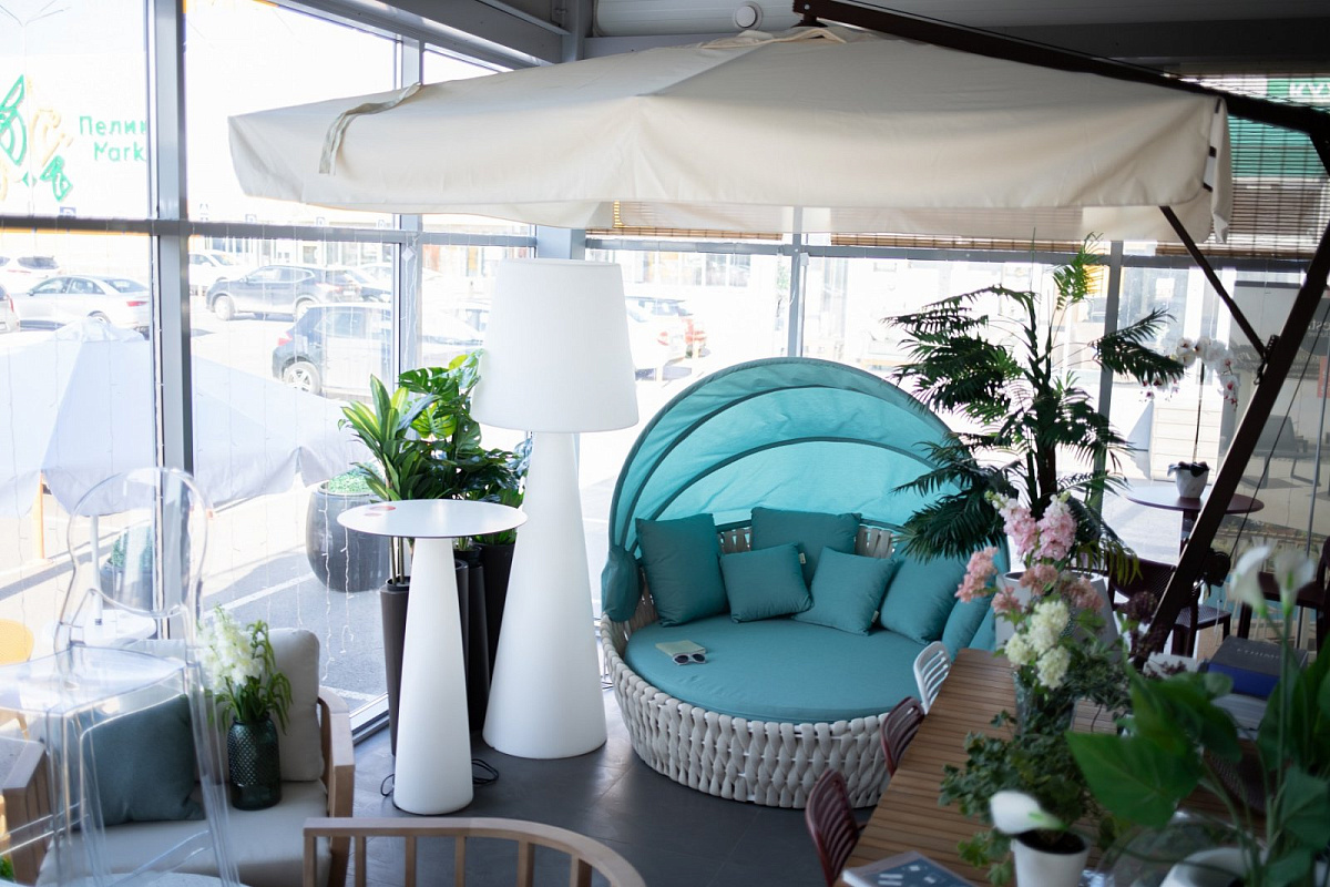 Лаунж-диван плетеный Samui