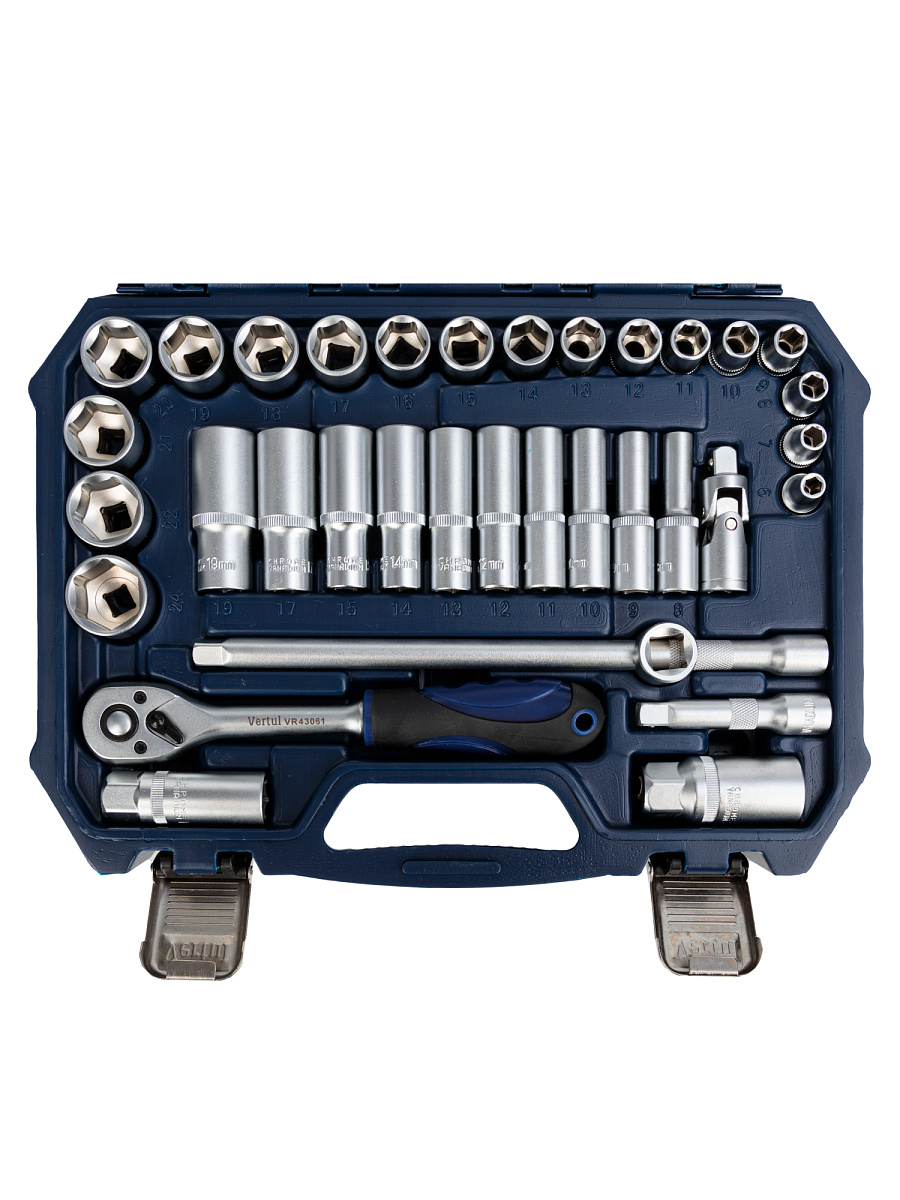 Набор инструментов 3/8″ 61 предмет