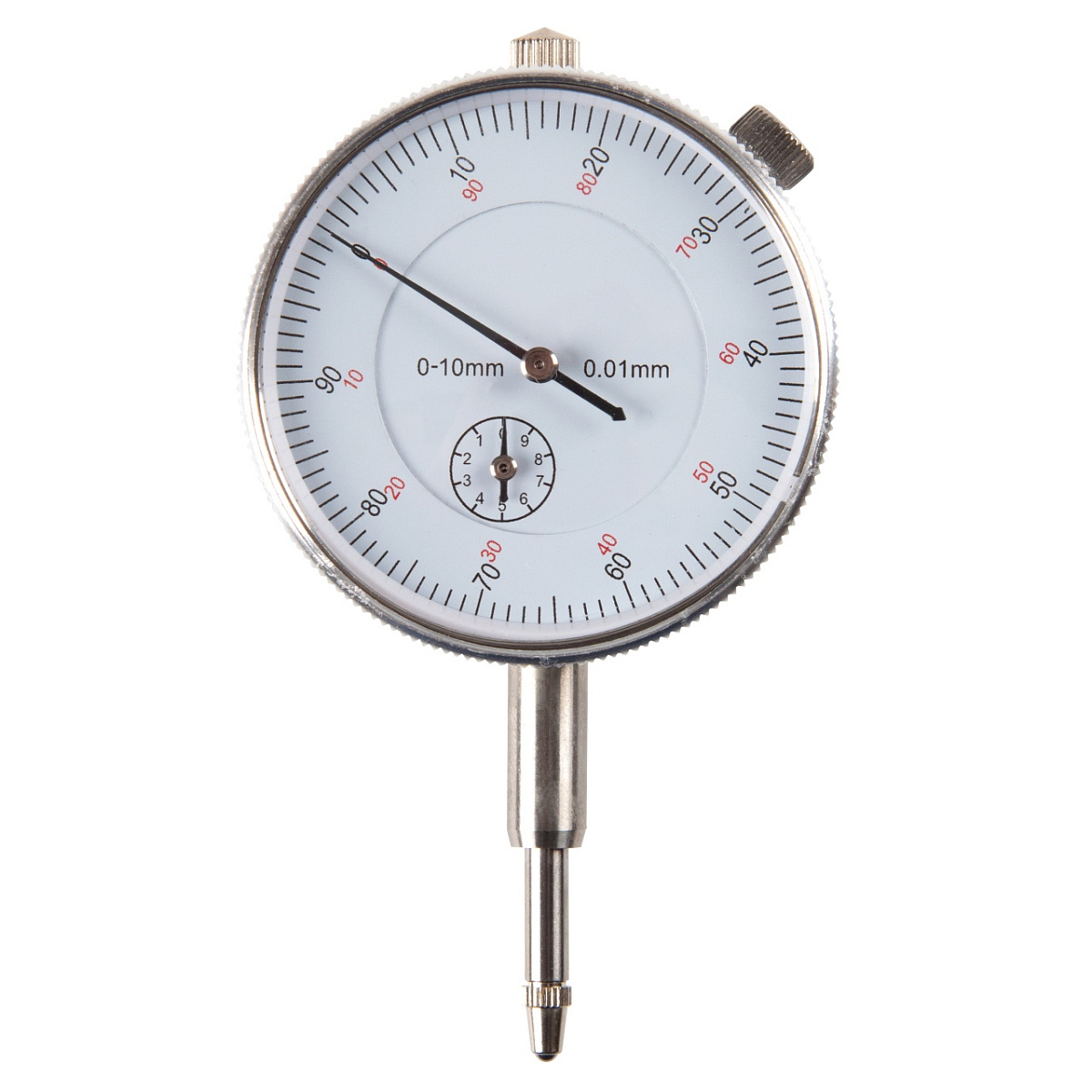 Индикатор часового типа ИЧ 0-10 мм, 0,01 мм, с магнитной стойкой, кейс