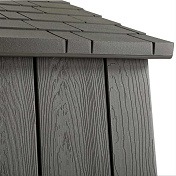 Высокопрочный пластиковый сарай WoodLook 8×7.5 WoodLook  60230 4