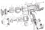 Эластичное стопорное кольцо d=22 № 44 к гайковерту HL-RP9510 HELAS  HL-RP9510-44