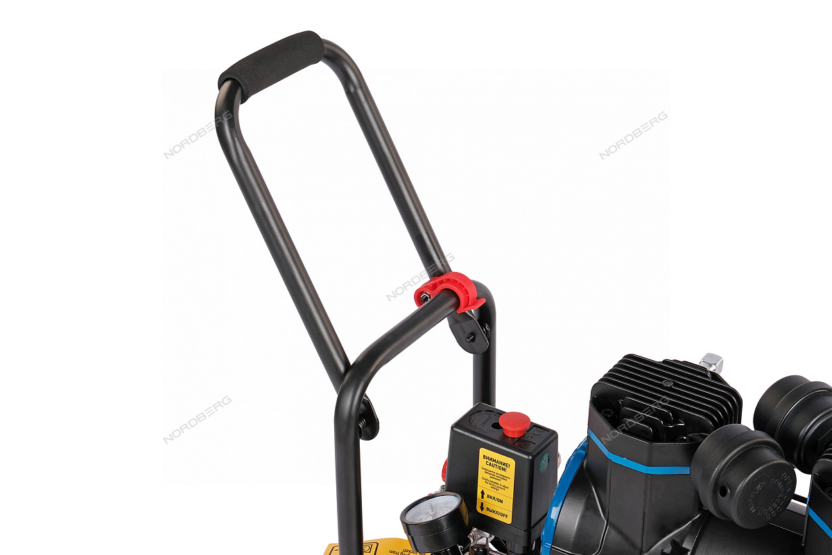 Компрессор безмасляный 220 В, ресивер 24 л, 250 л/мин