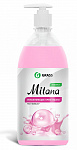 milana жидкое крем-мыло fruit bubbies 1л с дозатором grass