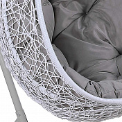 Подвесное кресло из искусственного ротанга AFM-219C White 1