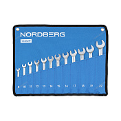 Набор ключей комбинированных 12 штNordberg  10212P 