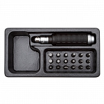 Ударная отвертка и вставки в ложементе