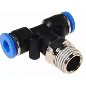 Фитинг цанговый Т-тройник, с уплотнением, пластм. корпус Garwin Industrial  