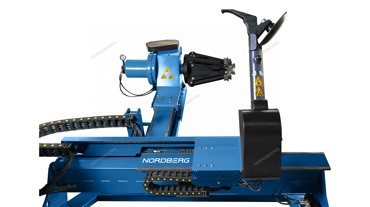 Станок шиномонтажный для грузовых машин, двухскоростной, 380 В, синий