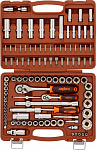 Набор инструмента универсальный 1/4", 3/8" и 1/2"DR, 108 предметов