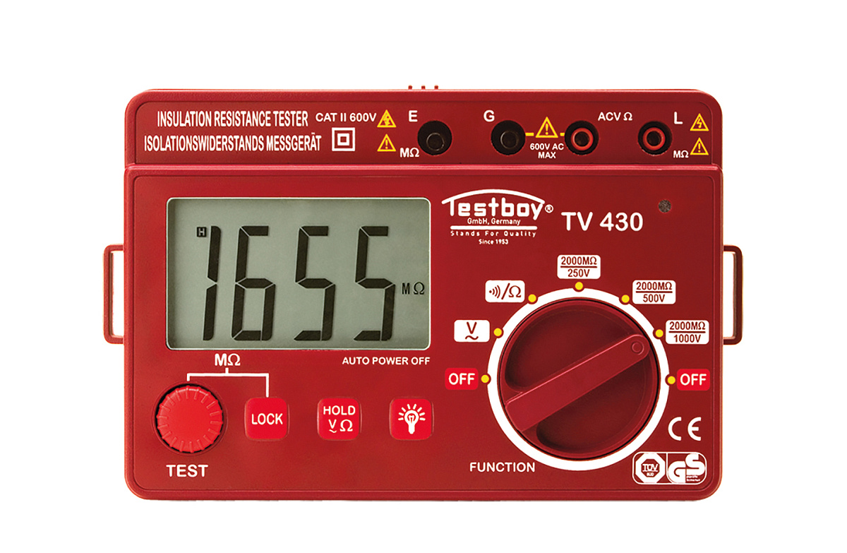 Приборы для проверки сопротивления изоляции