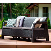 Тройной диван из пластика CORFU LOVE SEAT MAX 2