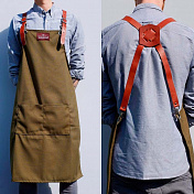 Фартук универсальный цвета хаки "Khaki"  4