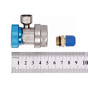 Муфта быстросъемная R134a низкое давление, синяя Nordberg  NFA1L 4