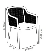 Стул ARMCHAIR OCTA 3