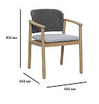 Комплект деревянной мебели Freeport 6 персон