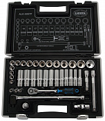 Набор торцевых головок 3/8" 12гр. 37пр. 6-24 мм spline Licota  ALK-0007P 3