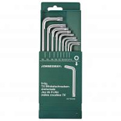Набор ключей Torx г-образных 9 пр. Т10-Т50 Jonnesway  H07M09S 