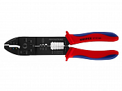 Клещи зажимные для опрессовки черное лакирование 240 mm Knipex  KN-9722240