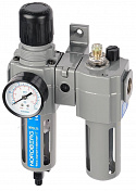 ФИЛЬТР воздушный с редуктором и лубрикатором PRO, 1/2" Nordberg  NP8434 1