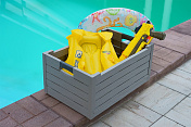 Ящик пластиковый складной Toomax Florida 50л, светло-серый Toomax  Z382M057  4