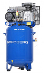 Компрессор вертикальный поршневой с ременной передачей 220 В, ресивер 150 л, 446 л/мин