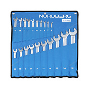 Набор ключей комбинированных 20 штNordberg  10220P 
