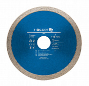 HOEGERT Диск отрезной алмазный, сплошная кромка 115 х 1,4 х 22,2 мм   HT6D701