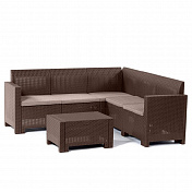 Комплект мебели NEBRASKA CORNER Set (углов. диван, столик), белый 1