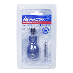 Отвертка со сменными вставкой (битой), 2 в 1 МАСТАК 049-2B