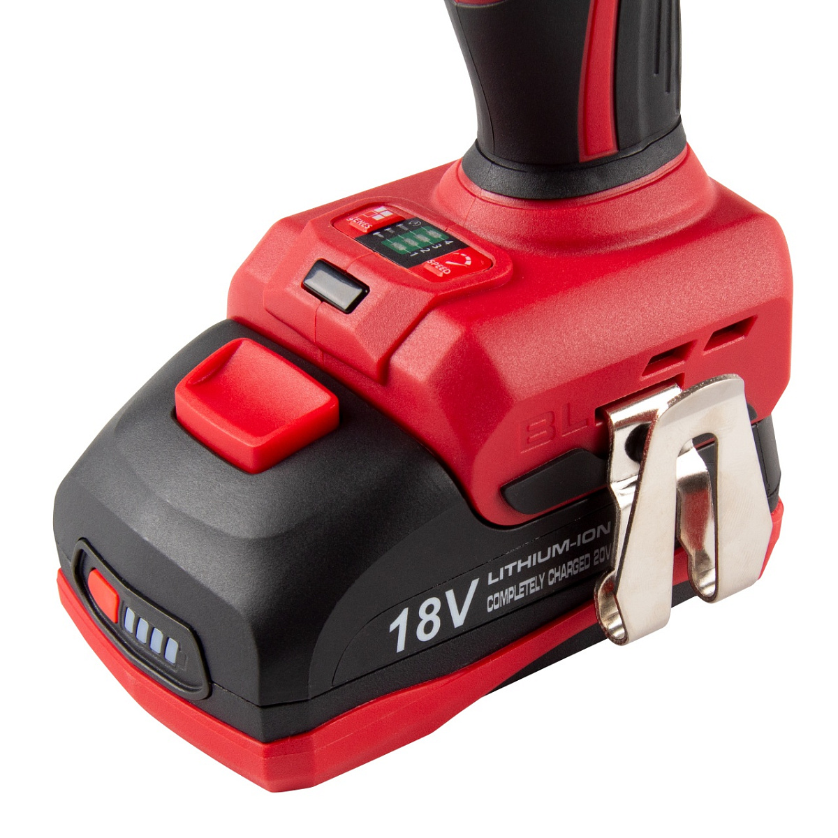 Аккумуляторный ударный гайковёрт 1/2",1/4" в кейсе