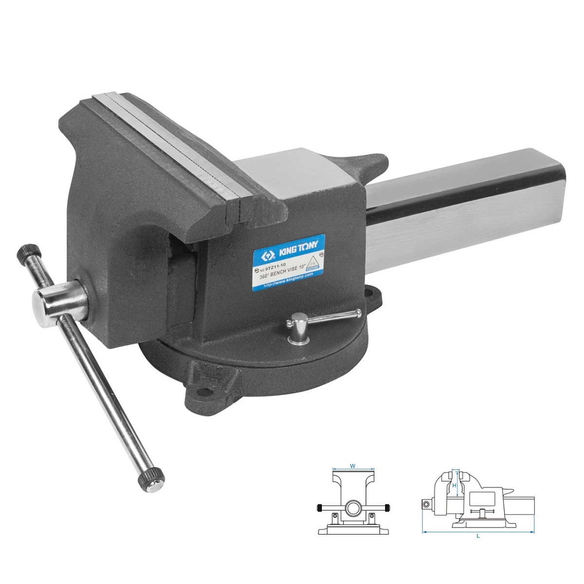 Тиски слесарные 300 мм 