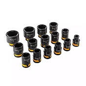 Набор ударных головок 1/2", 10-32 мм, CrMo, 15 предметов Runtec  RT-IS1B15 2