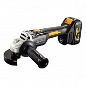  Шлифмашина угловая аккумуляторная PRO 125 мм, 20В, 2*4Ач, 900Вт Runtec  RT-AG900