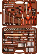 Набор инструмента универсальный 1/4", 3/8" и 1/2"DR, 150 предметов Ombra  OMT150S