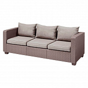 Диван трёхместный из пластика Salta 3 Seater Sofa