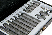 ABS-80001 Набор бит шестигранных H4-H12 S2, 15 пр. Licota  ABS-80001 1