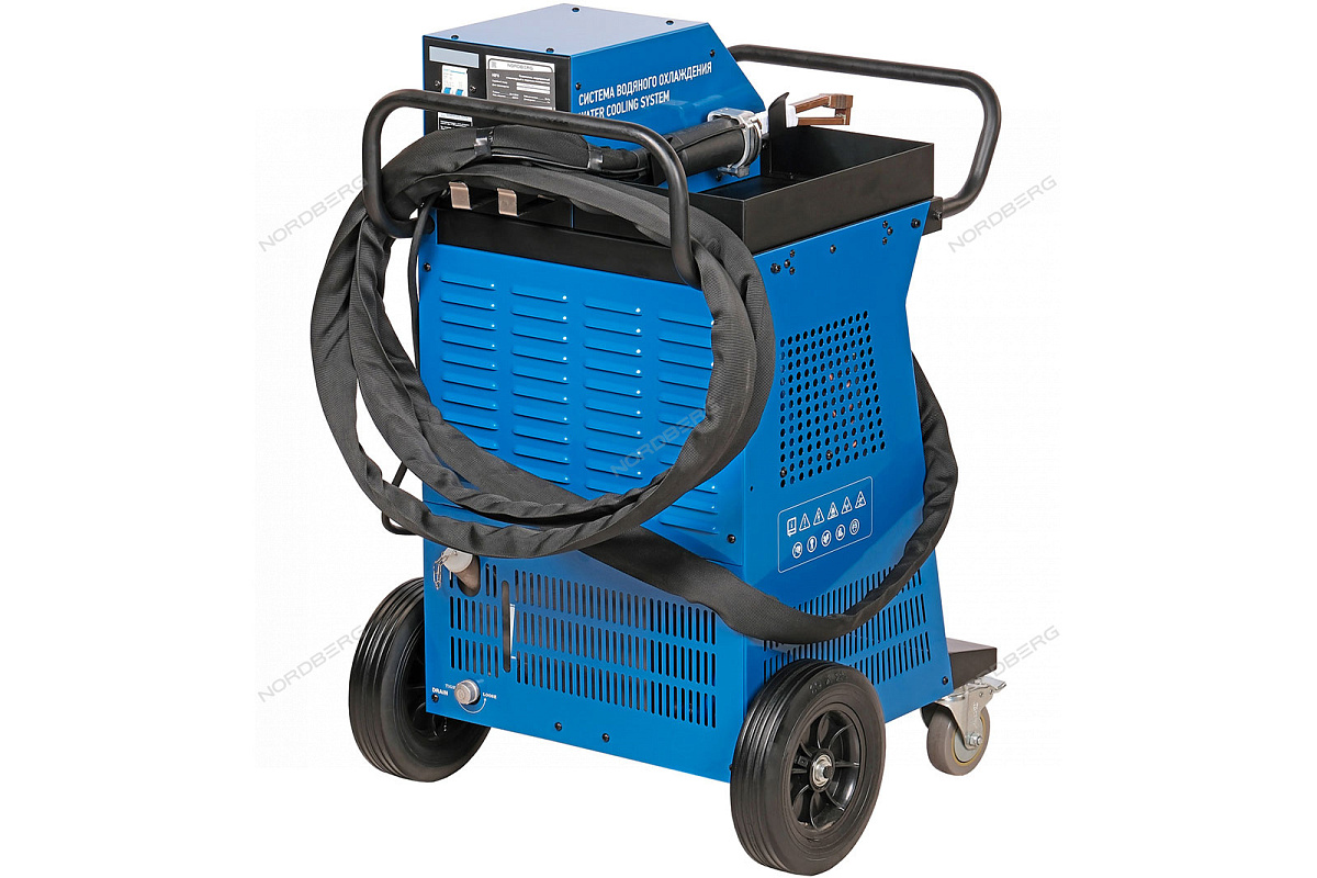 Нагреватель индукционный стационарный с водяным охлаждением, 5200 Вт