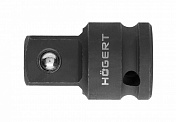 Переходник ударный 1/2"- 3/4", DIN 3121, CrMo Högert  HT4R324