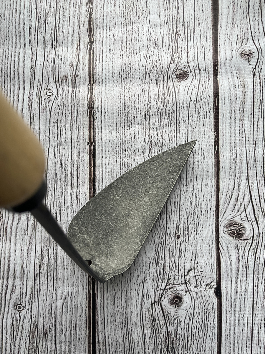 Корейская ручная мотыжка для правшей, рукоятка из ясеня 140мм