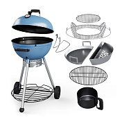 Гриль угольный Teriberka 57 Slow 'N Sear Jet Black Classic 800 Degrees    1