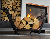 Дровница кожаная с подставкой Conkretika  C-Lounge rack 