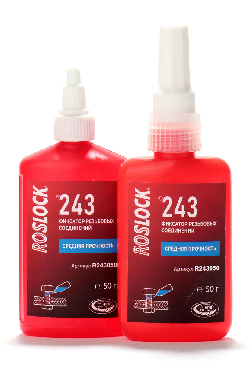 ROSLOCK 243 Фиксатор резьбы средняя прочность, фасовка 50г 