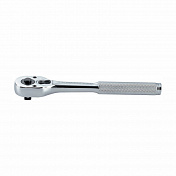 Трещотка 3/8", 200 мм, 32 зубца, флажковая с кнопкой  King Tony  3761-08F