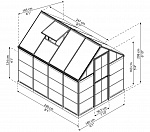 Теплица Palram – Canopia Hybrid 6x8