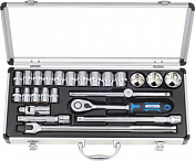 Набор торцевых головок 1/2" Spline 24пр. 10-32мм Licota  ALM-5002P
