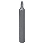 Вставка (бита) торцевая 10 мм, TORX, Т27, L = 80 мм KING TONY 168027T