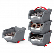 Набор лотков Click Bin Small Set 4 Pcs 0.45 L Keter  17197117