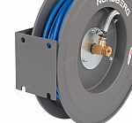 Шланг воздушный на стальной катушке, гибридный ПВХ диам. 08х12 мм, 20 м