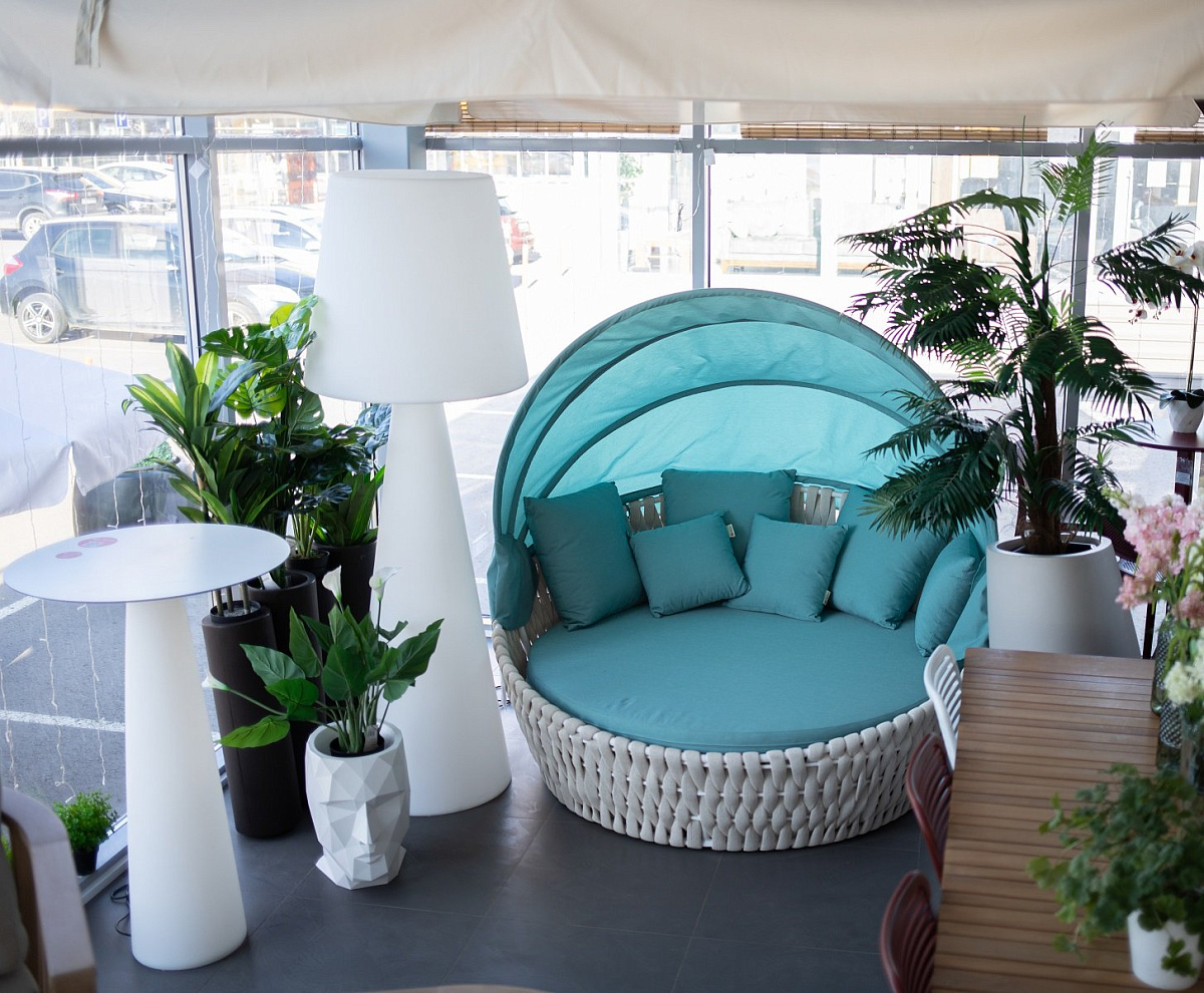 Лаунж-диван плетеный Samui