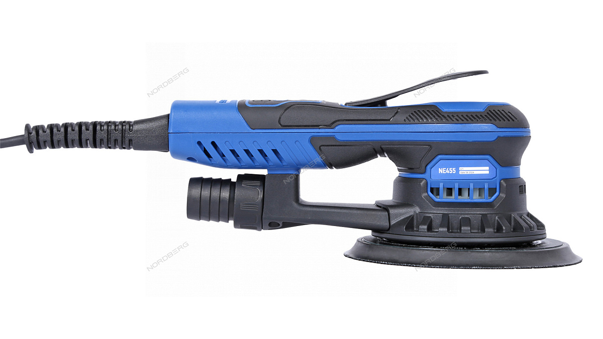 Шлифмашина эксцентриковая 5 мм, диск 150 мм, 4000-10000 об/мин, 350 Вт